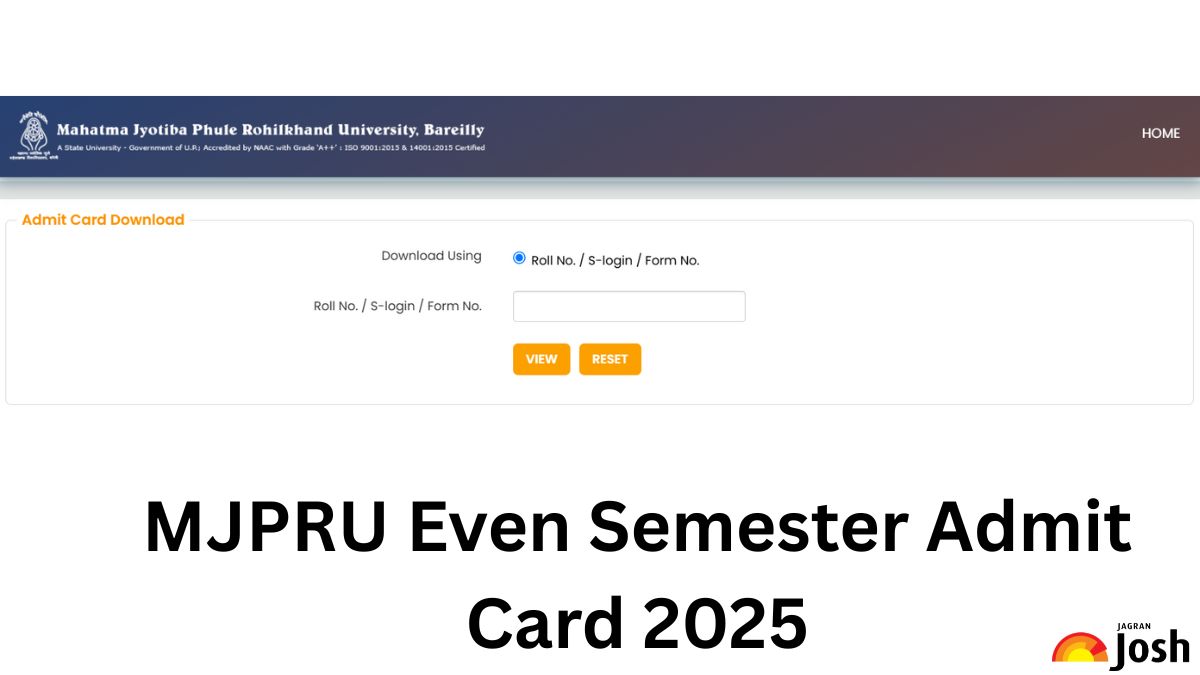 MJPRU Even Semester Admit Card 2025 Released at mjpruiums.in; Direct Link to Download UG and PG Hall Ticket PDF