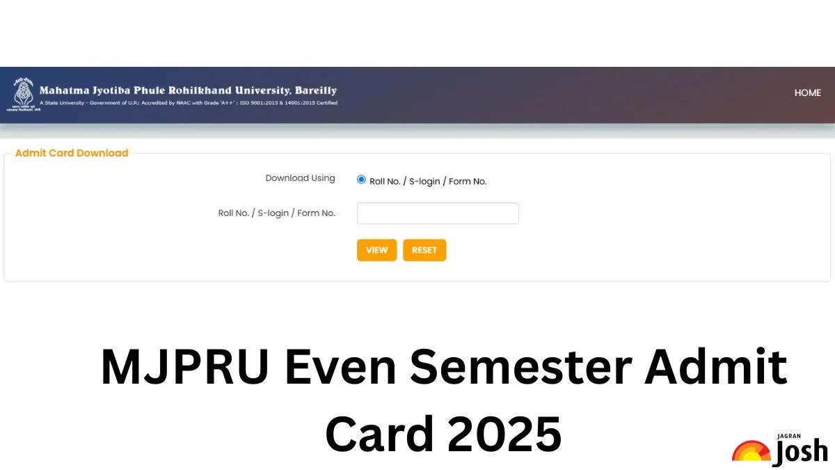 MJPRU Admit Card 2025