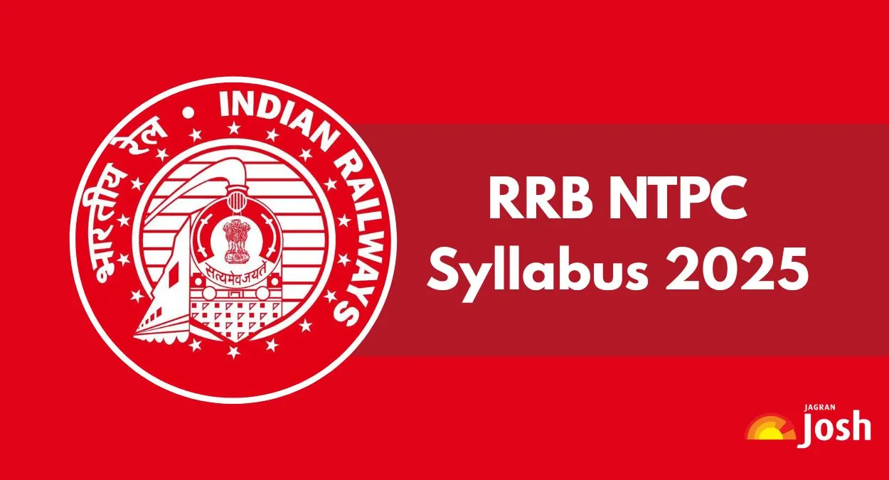 RRB NTPC Syllabus 2025 Download PDF