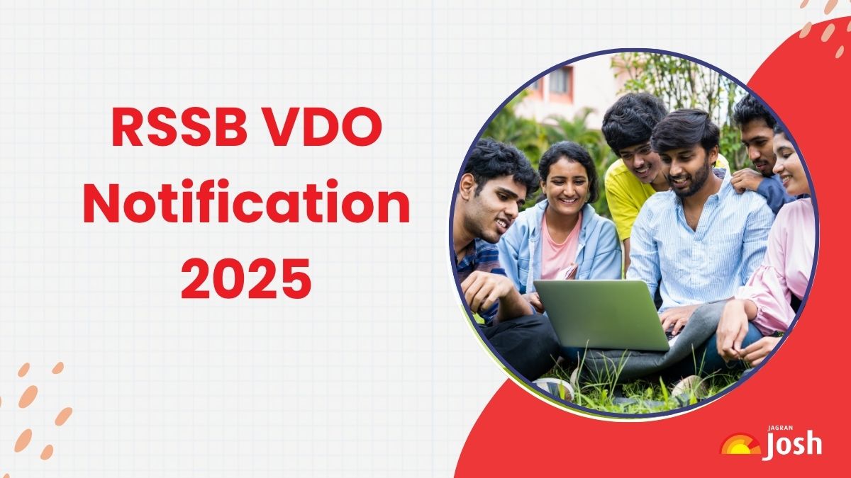 RSSB VDO Vacancy 2025 Notification OUT at rssb.rajasthan.gov.in, Check Apply Online Date, Eligibility and More