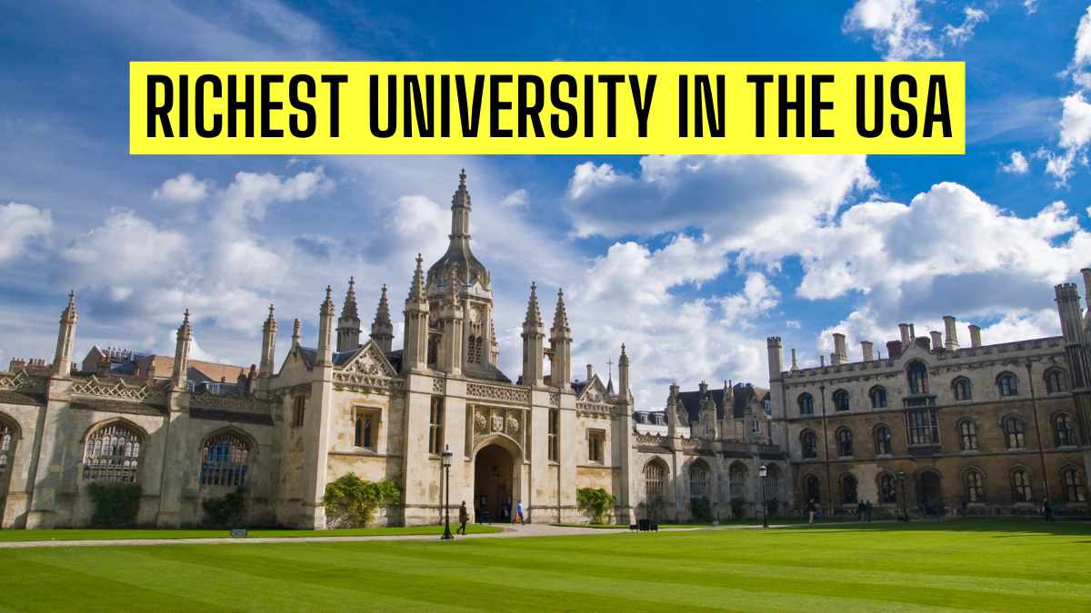 Which is the Richest University in the USA?