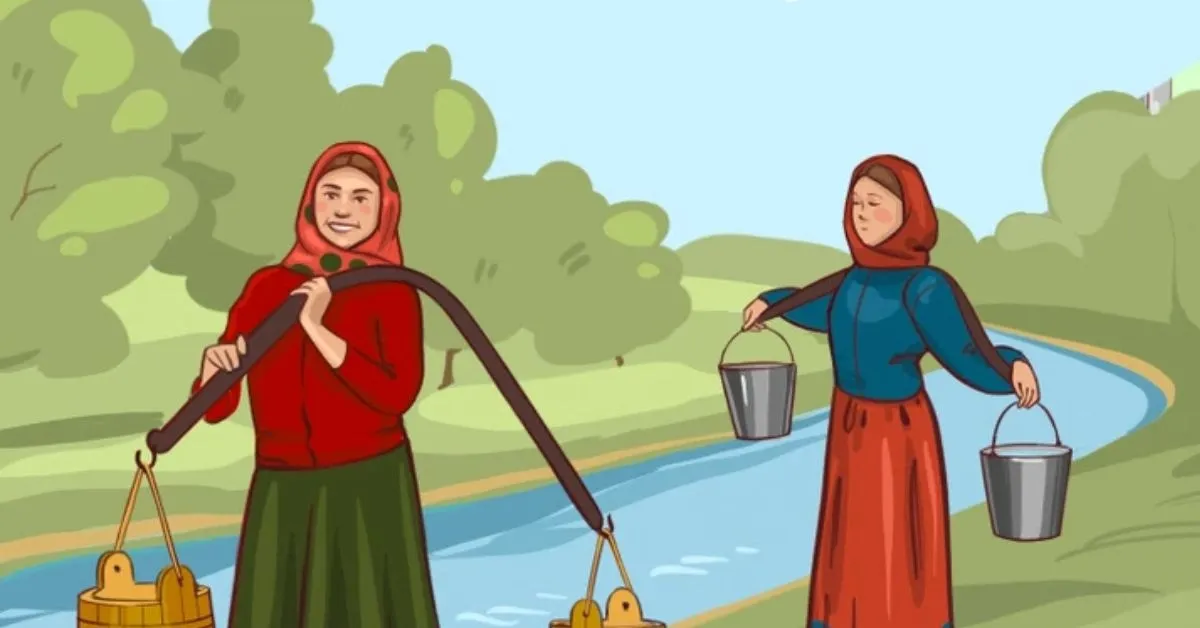 Only People With High IQ and Logical Skills Can Find the Woman Who Can Fetch More Water