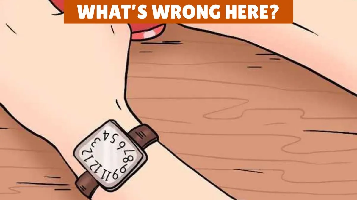 What's wrong in the picture?