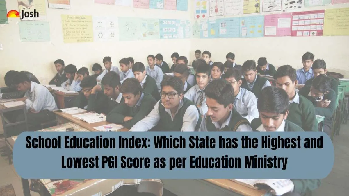 &nbsp;Which State has Highest and Lowest PGI Score as per Education Ministry