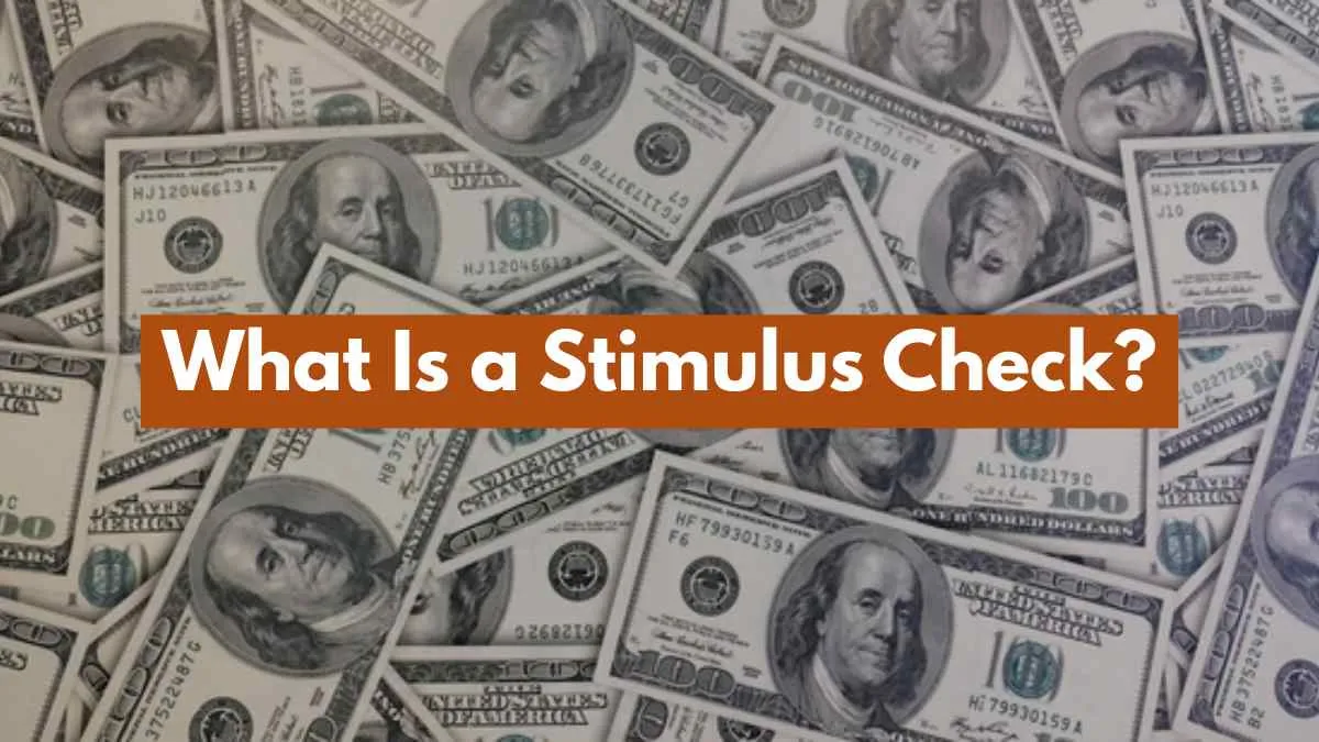What is a Stimulus Check?