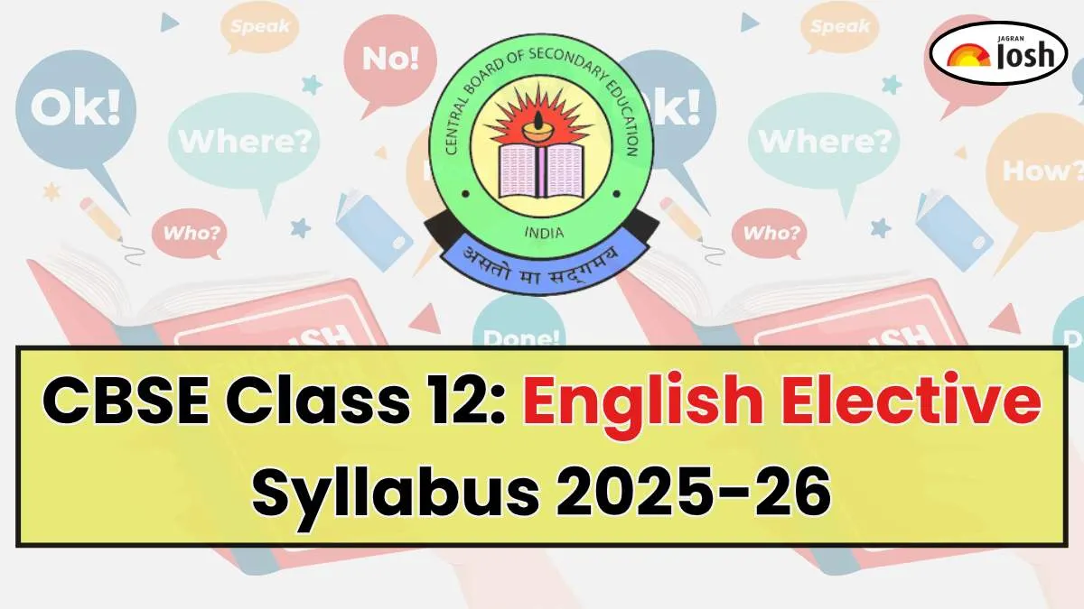 CBSE English Elective Class 12 Syllabus 2025-2026 PDF for Download; Check Exam Pattern
