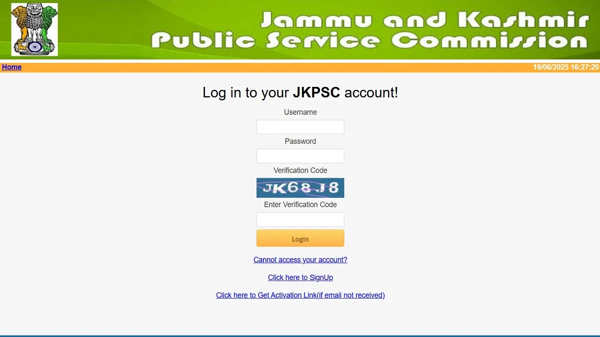 JKPSC Admit Card 2025 Download 