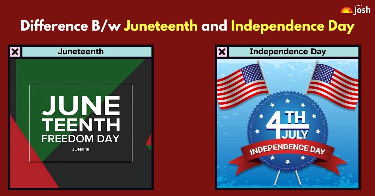 What are the Main Differences Between Juneteenth and Independence Day? Check Here