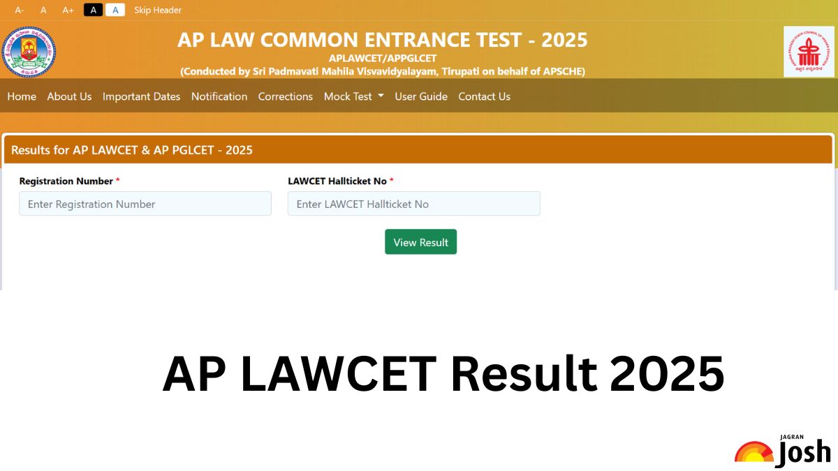 AP LAWCET Result 2025 at cets.apsche.ap.gov.in; Direct Link to Download Rank Card PDF