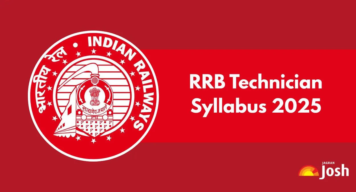 RRB Technician Syllabus 2025: Download Syllabus PDF