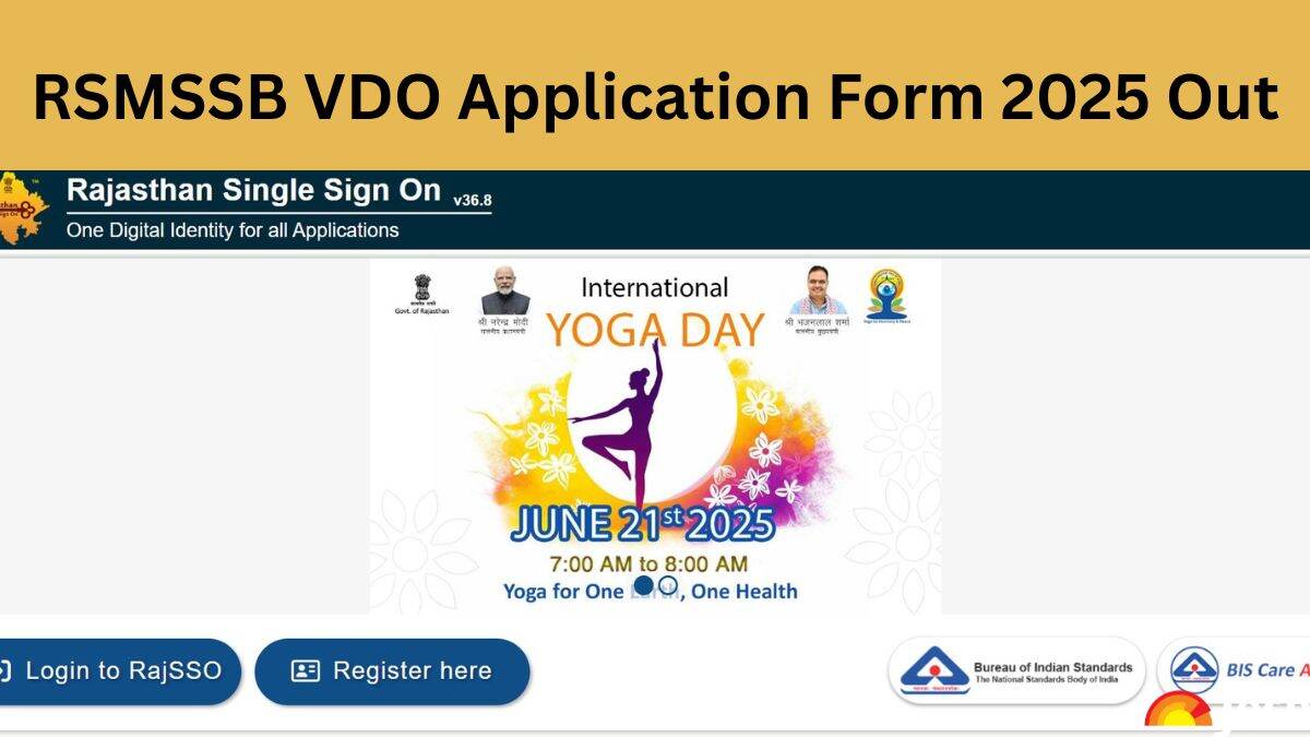 Rajasthan VDO Apply Online 2025 Begins for 850 Posts — Check Last Date, Fees & Direct Link