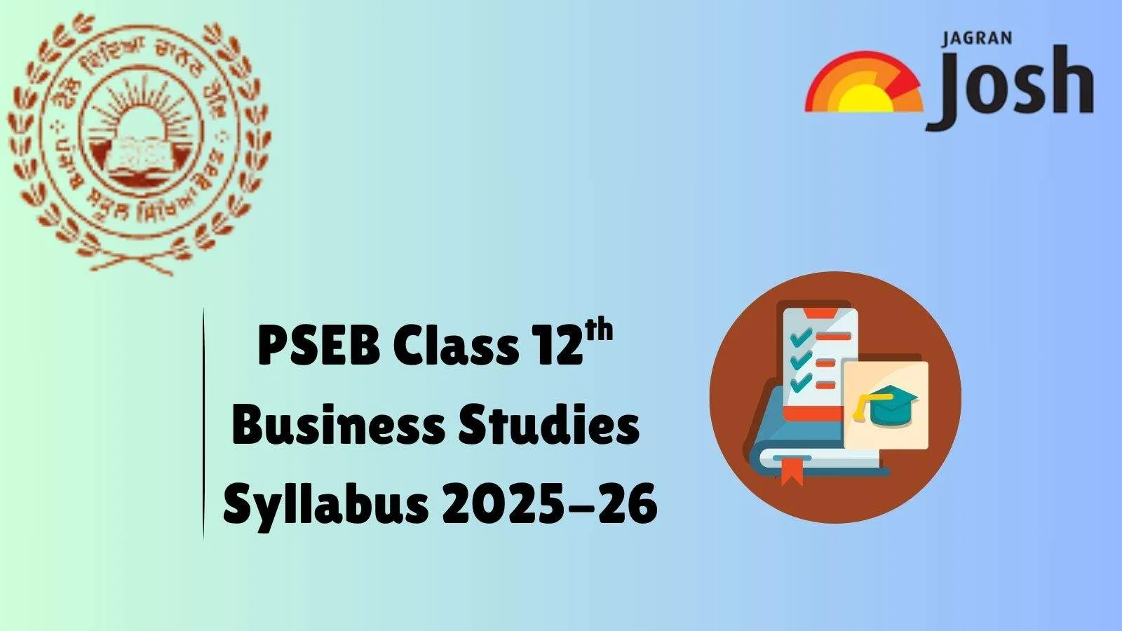 Download the PSEB business studies syllabus PDF