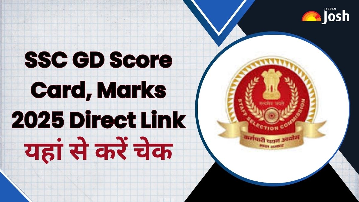 SSC GD Constable Scorecard 2025 OUT: एसएससी जीडी कांस्टेबल स्कोरकार्ड ssc.digialm.com पर जारी, यहां से करें चेक
