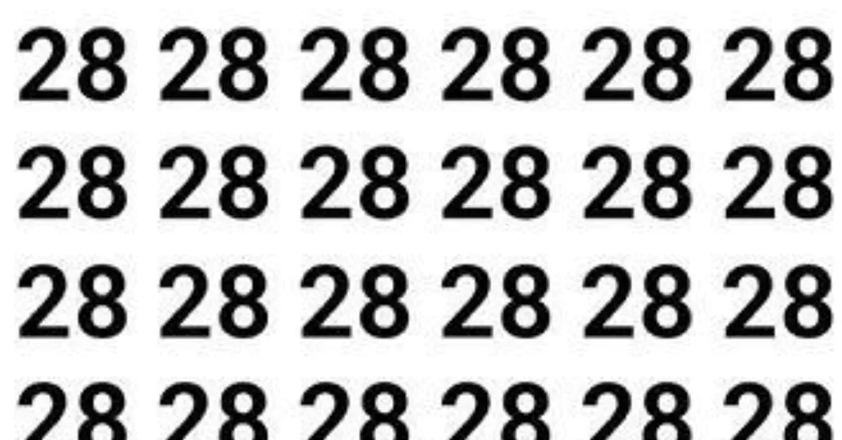 Can You Find the Hidden Odd Number in this Optical Illusion IQ Test