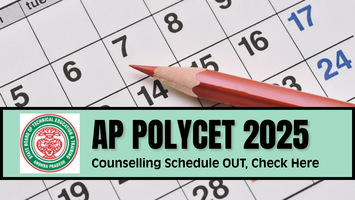 AP POLYCET 2025 Counselling Schedule OUT, check details and important dates.