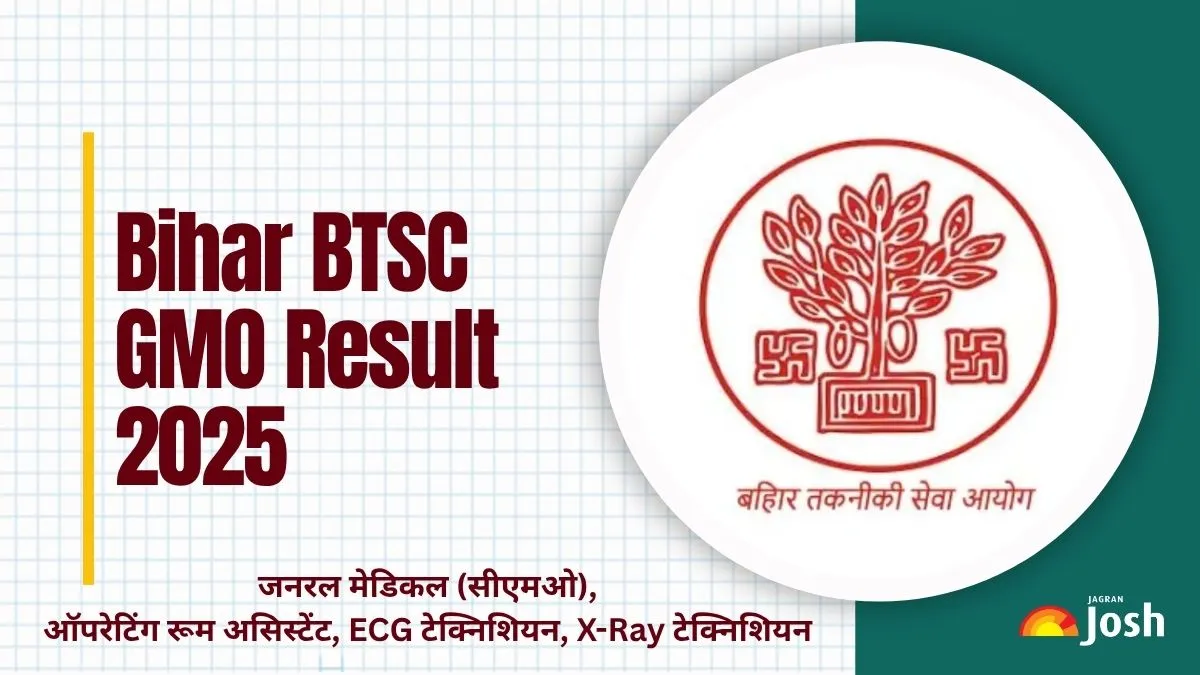 Bihar BTSC GMO Result 2025