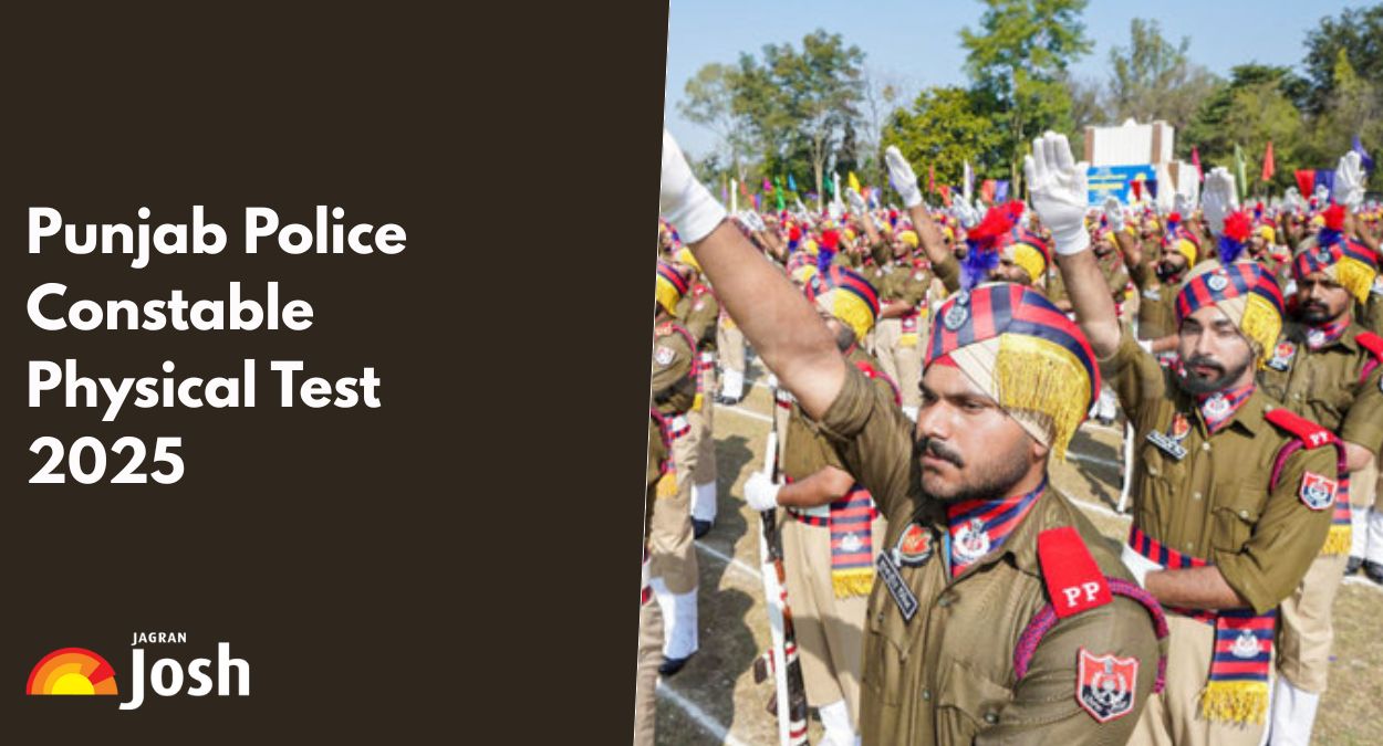 Punjab Police Constable Physical Test 2025: Check PST and PMT Details and Dates