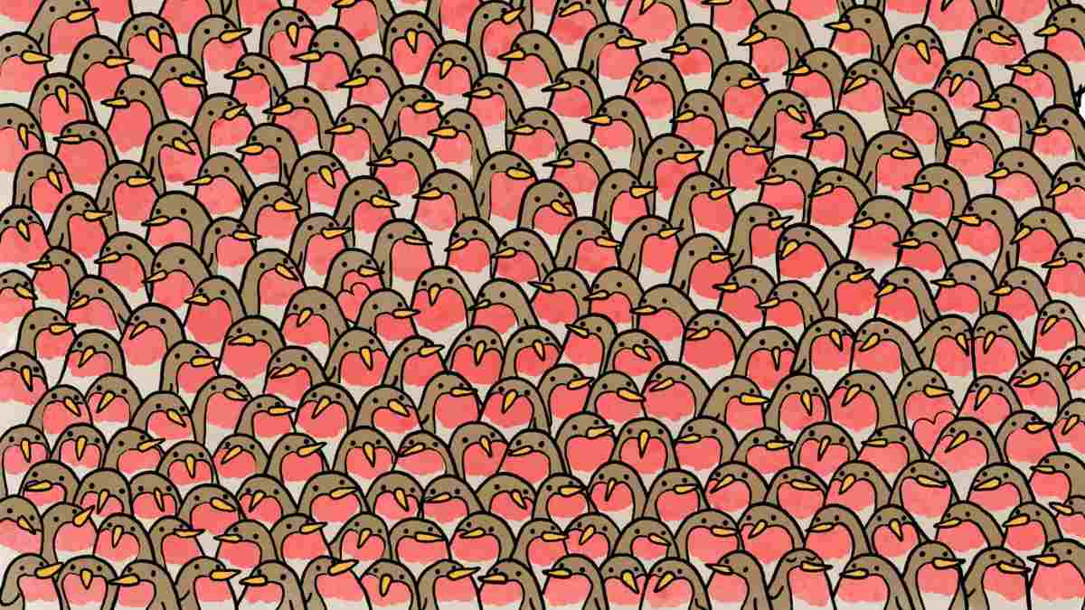 Only 2% People With Sharpest Vision Can Spot Three Hearts Hidden Among Robins In 5 Seconds!