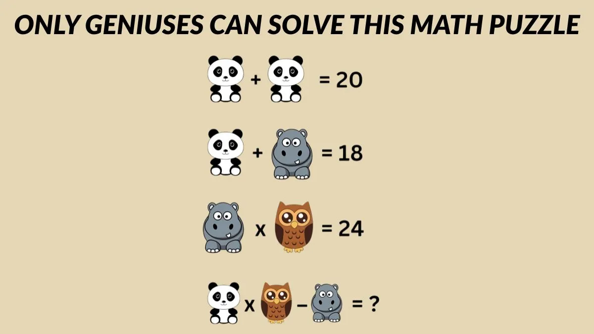 Only geniuses can solve this math problem in 7 seconds!