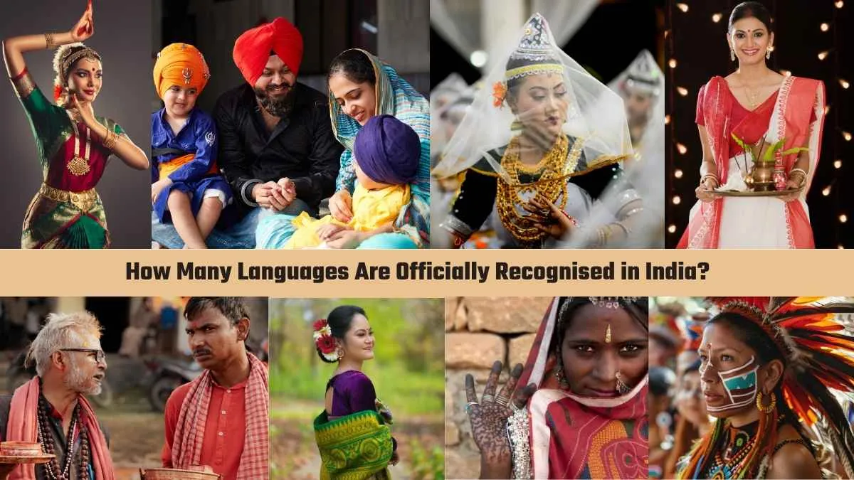 Officially recognised languages in India