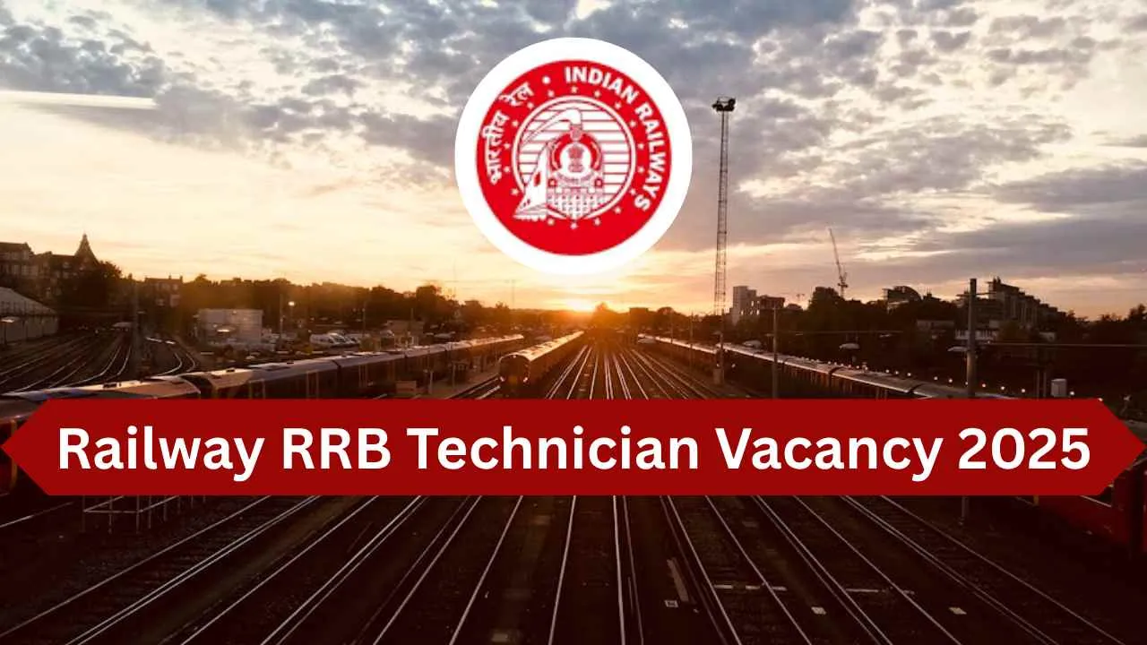 Railway RRB Technician Vacancy 2025