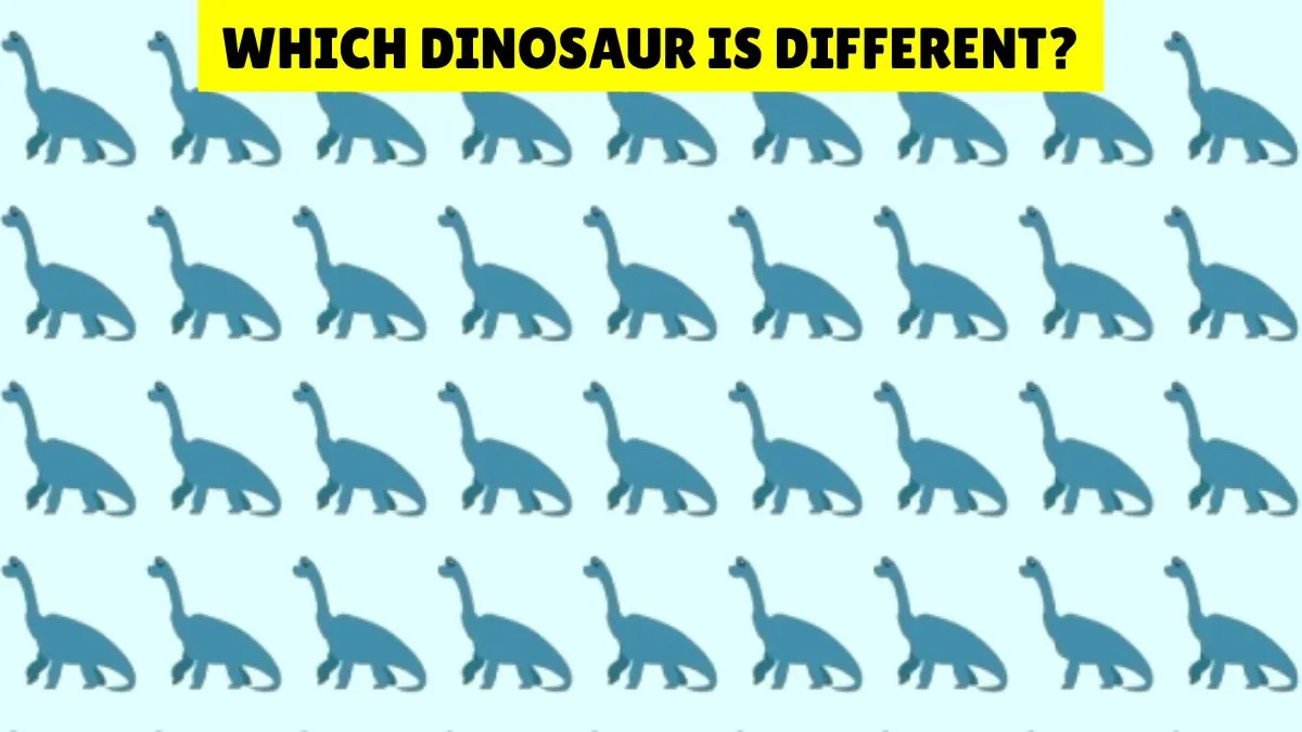 Find the unique dinosaur