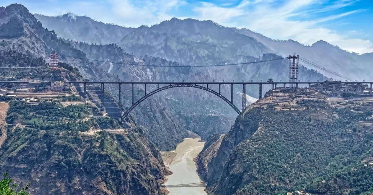 GK Quiz Questions and Answers on Chenab Rail Bridge