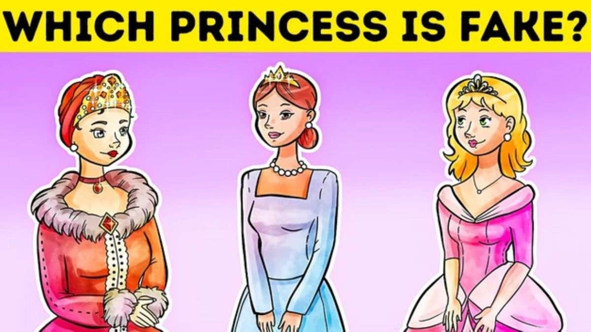 How Observant Are You? Spot Which Princess Is Fake In 5 Seconds!