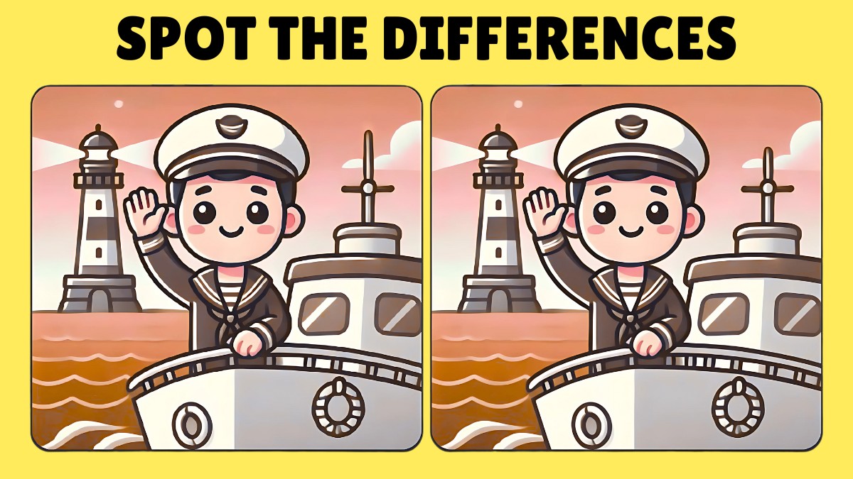 Spot 3 Differences in Just 17 Seconds. For Expert Puzzlers Only!
