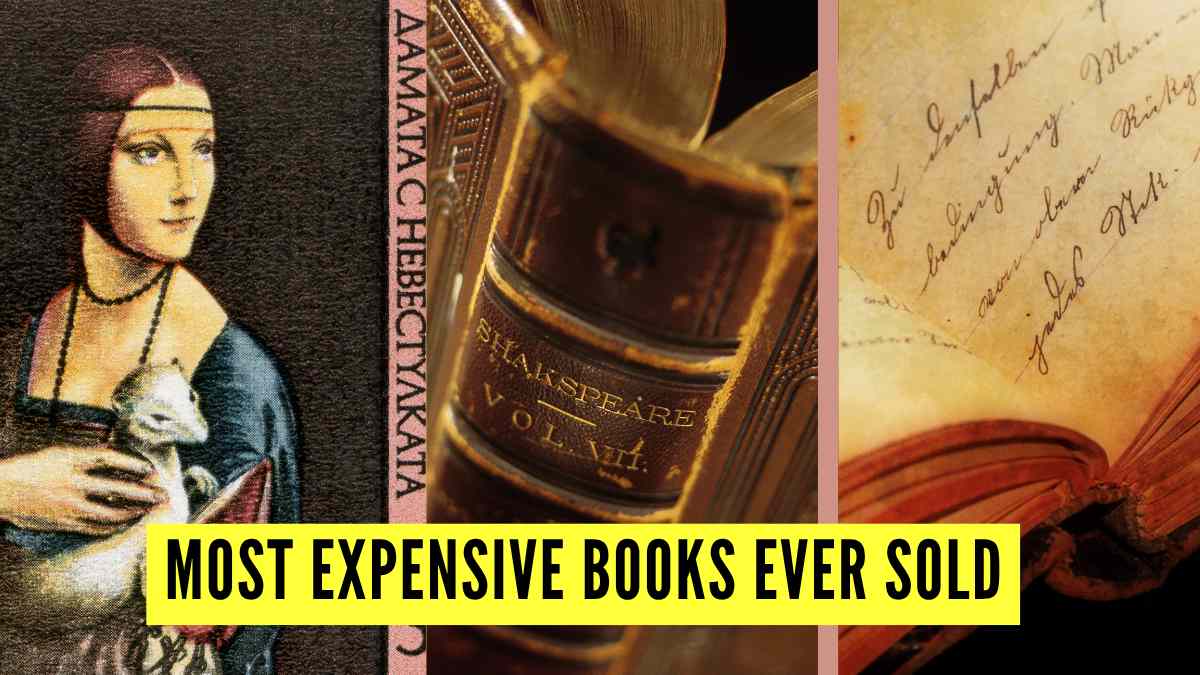 List of the Most Expensive Books Ever Sold in the World