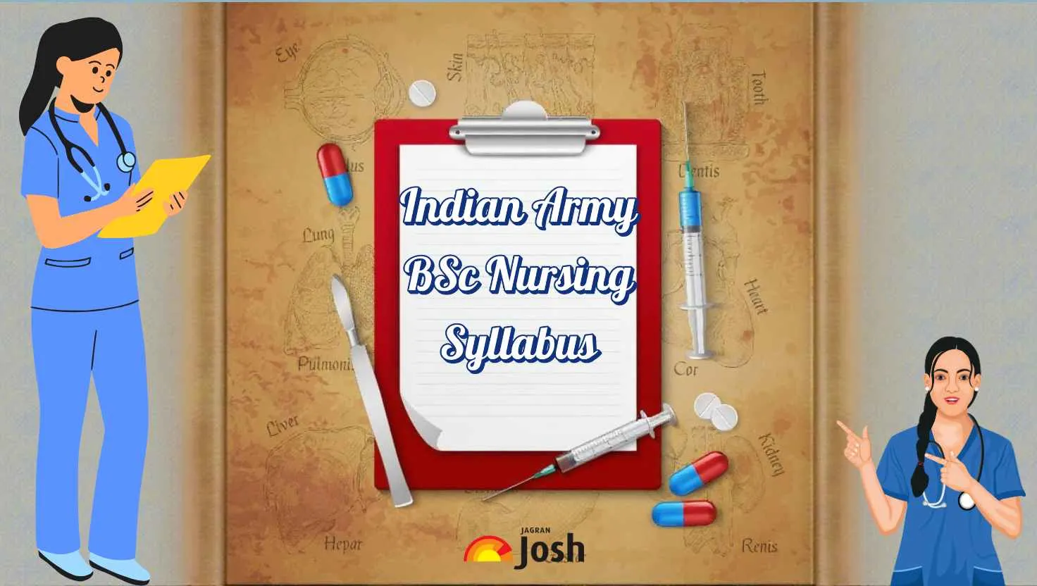 Indian Army BSc Nursing Entrance Exam Syllabus 2025