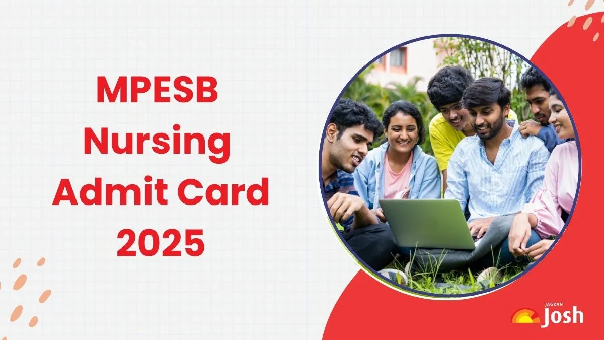 MPESB BSc Nursing Admit Card 2025