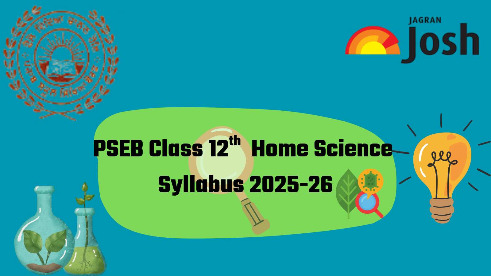 Punjab Board PSEB 12th Home Science Syllabus 2025-26; Download FREE PDF