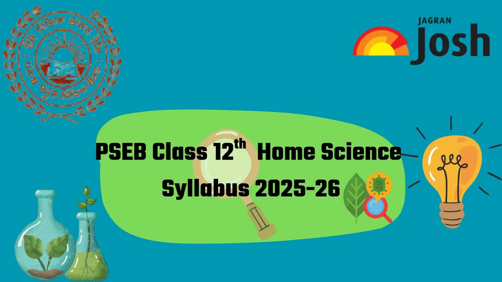 Download the PSEB Home Science syllabus PDF