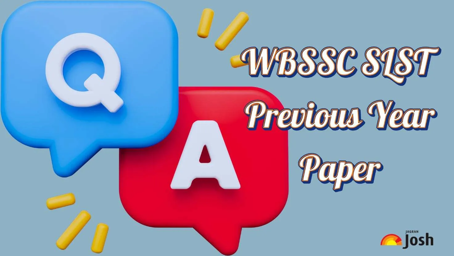 WBSSC SLST Previous Year Paper
