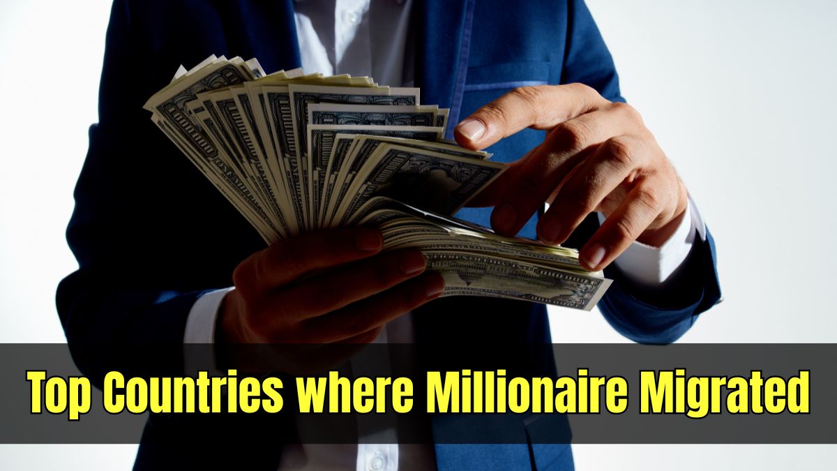 List of Countries with Winning and Losing Wealthy Residents as per Henley Report