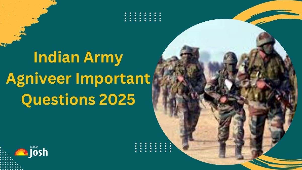 Indian Army Agniveer Important Questions 2025: 20+ Most Expected Questions with Answers