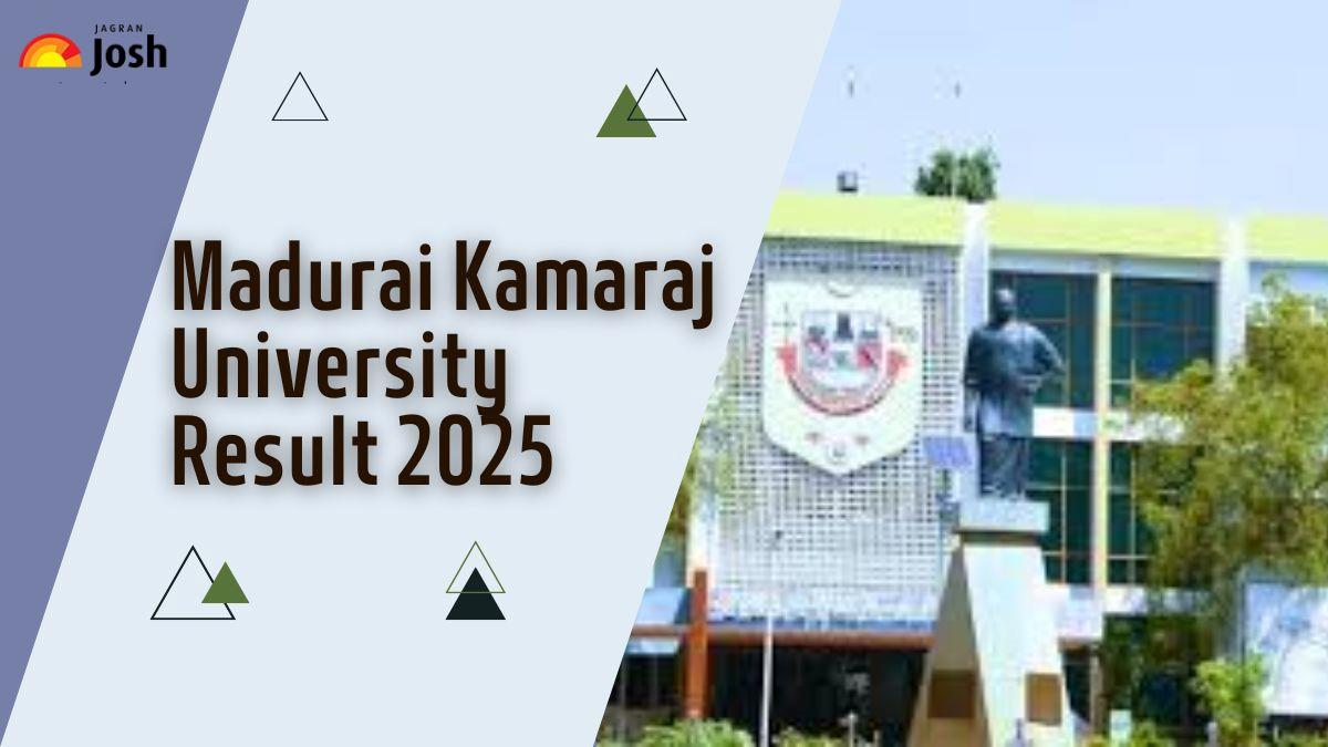 MKU Result 2025 OUT at mkuniversity.ac.in; Download Madurai Kamaraj University UG and PG Marksheet