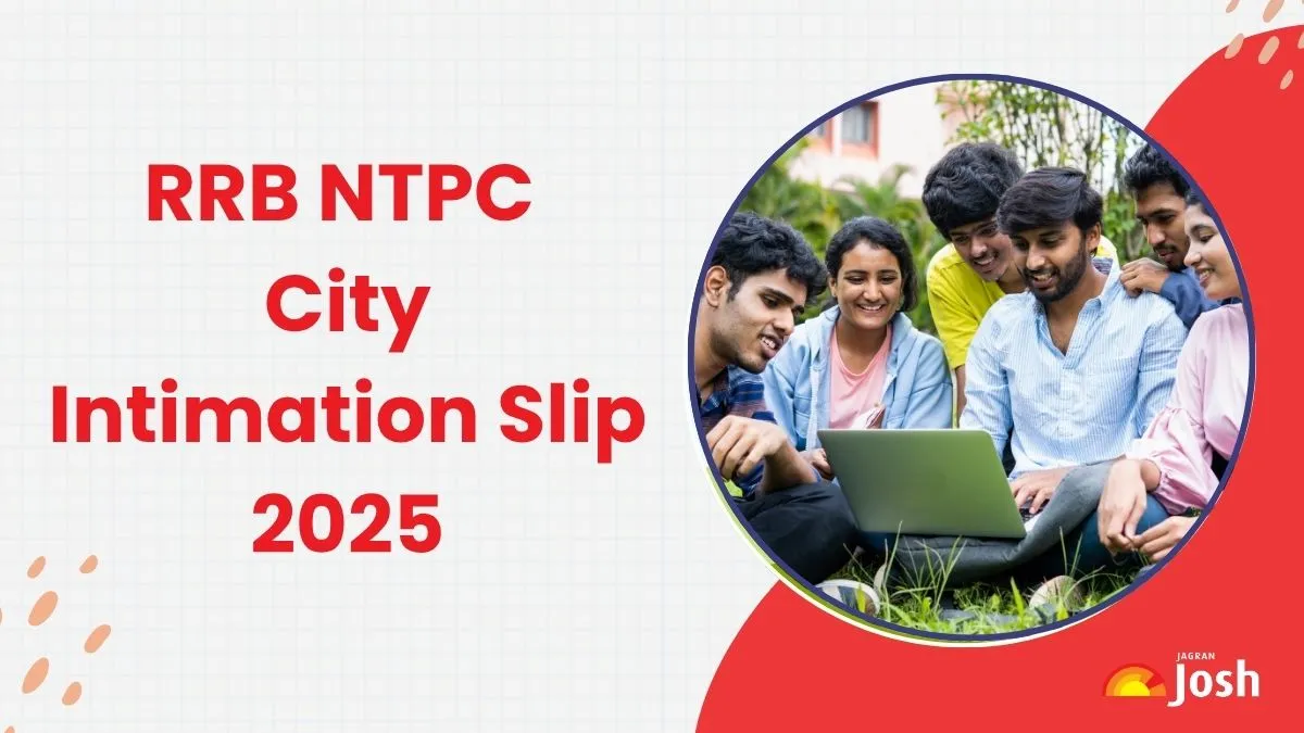 RRB NTPC City Slip 2025