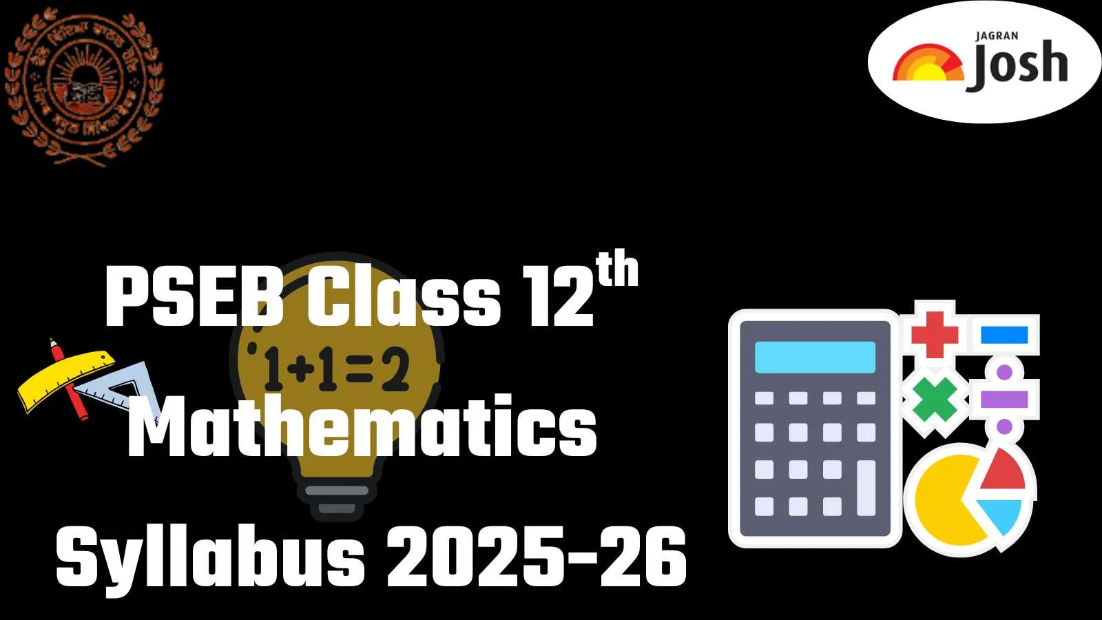 Download the PSEB Mathematics syllabus PDF