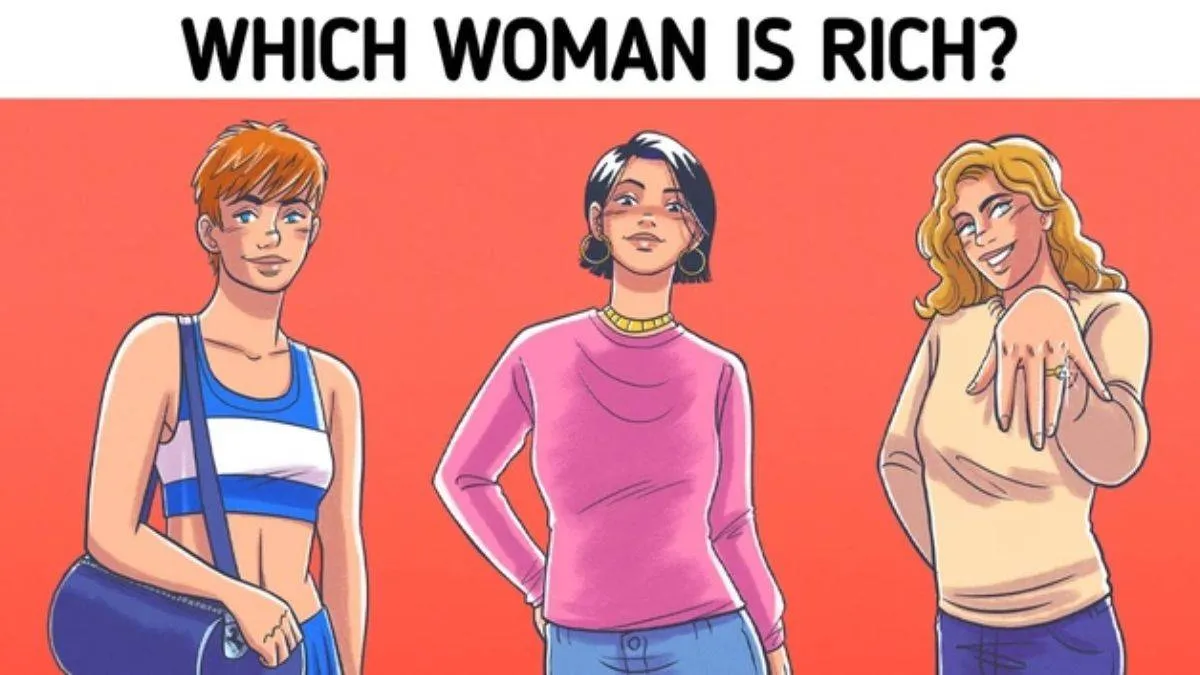Which woman is rich?