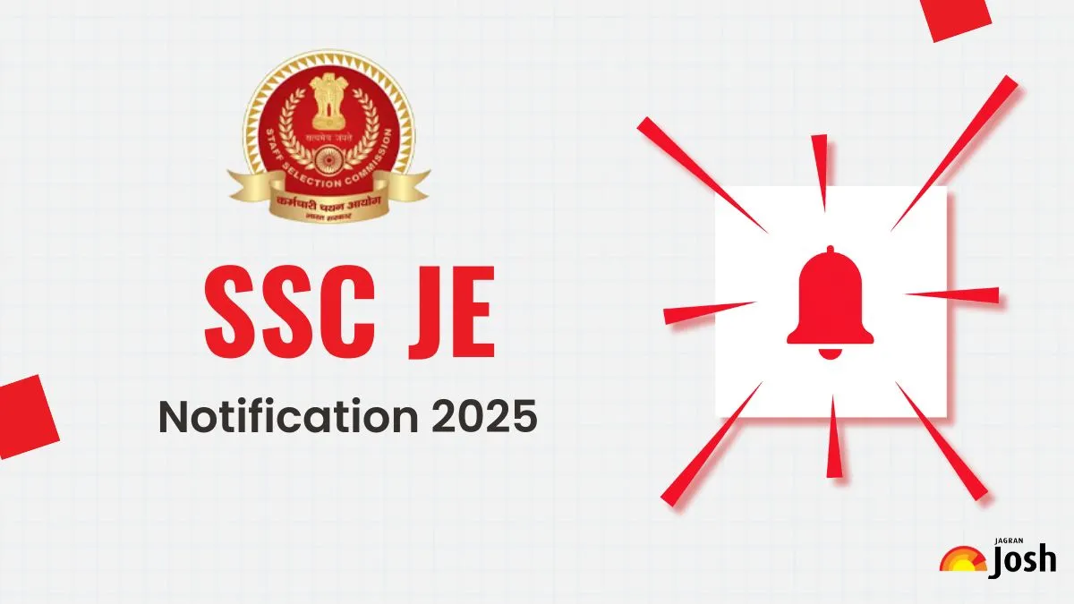 SSC JE Notification 2025