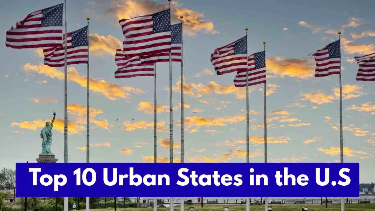 Top 10 Urban States in the U.S.