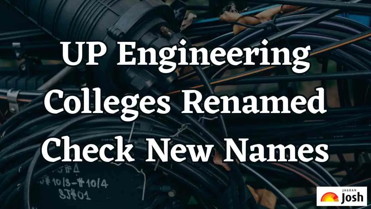 UP Engineering Colleges Renamed Check New Names