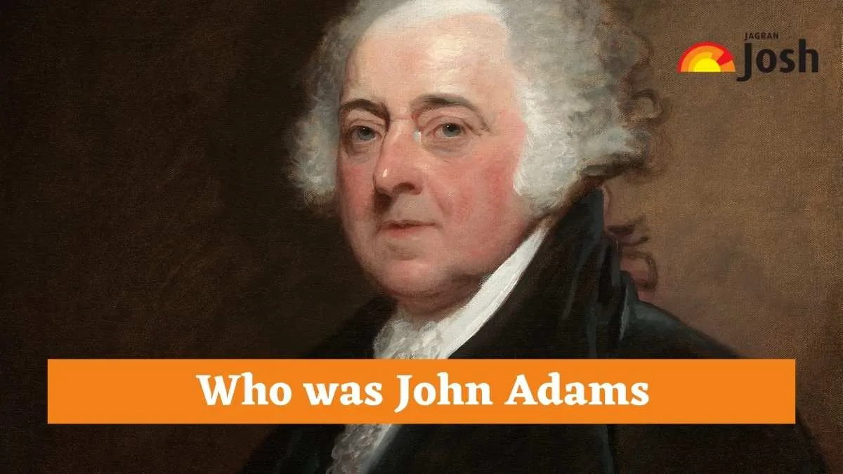Portrait of John Adams, the second president of the USA