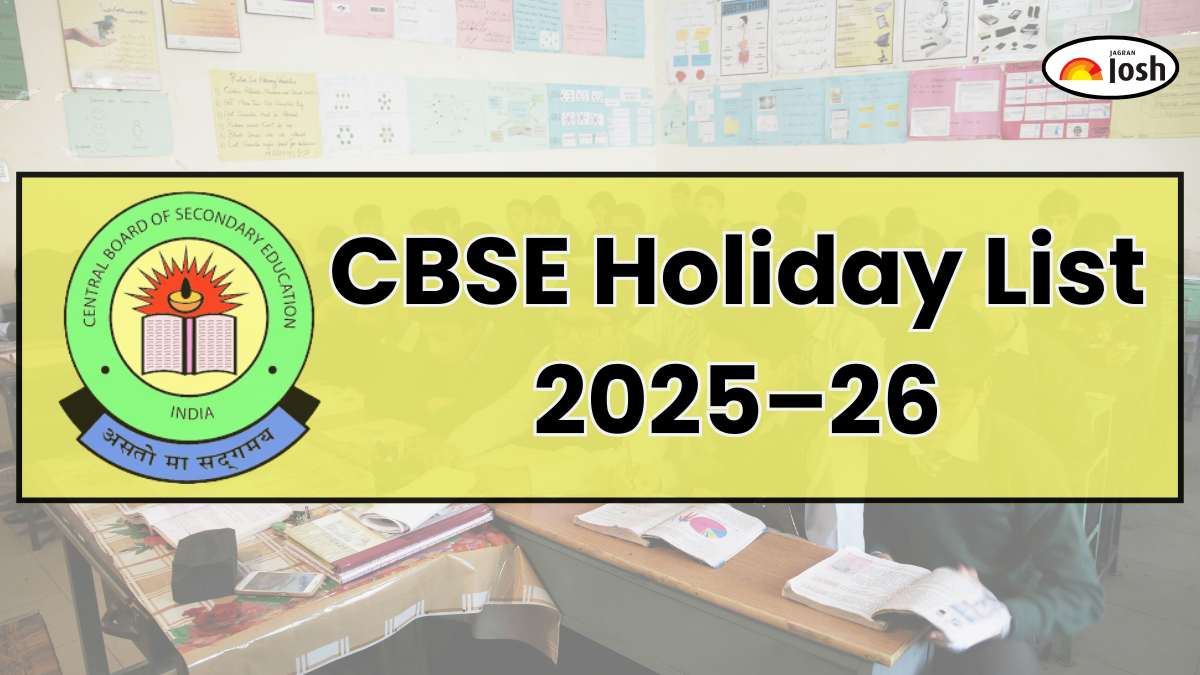 CBSE Holiday List 2025–26: Check Month-wise Calendar for School Closure Dates, Download PDF