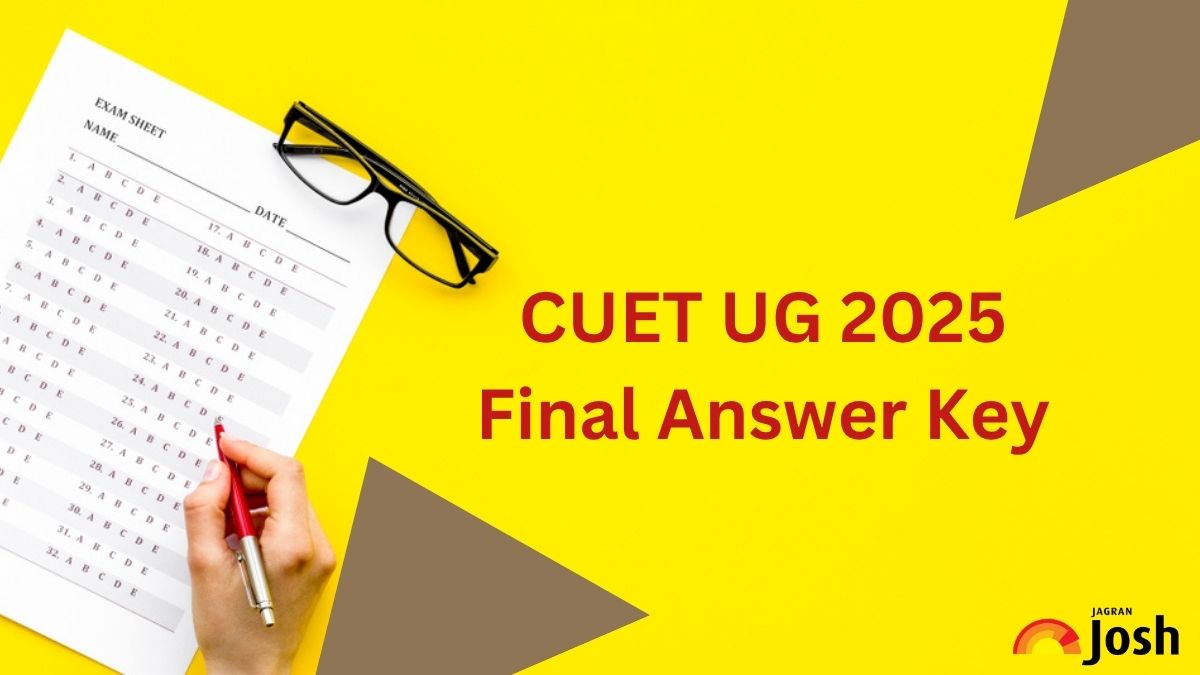 CUET UG Final Answer Key 2025 OUT at cuet.nta.nic.in; Direct Link to Download PDF