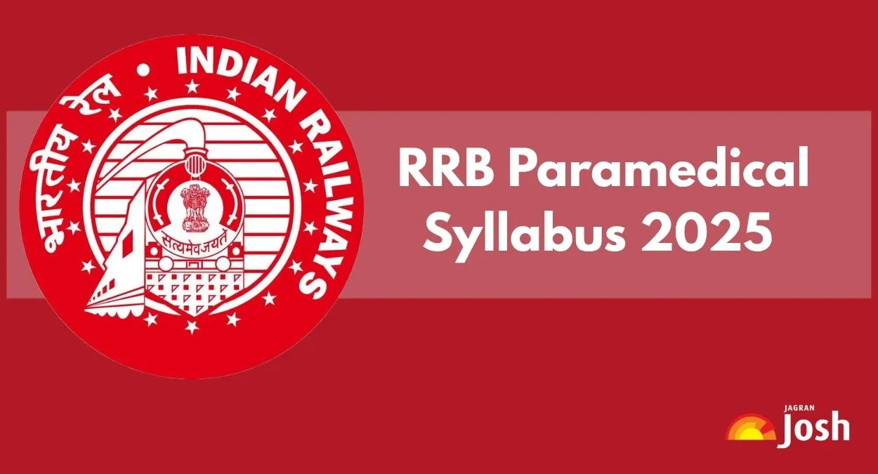 RRB Paramedical Syllabus 2025