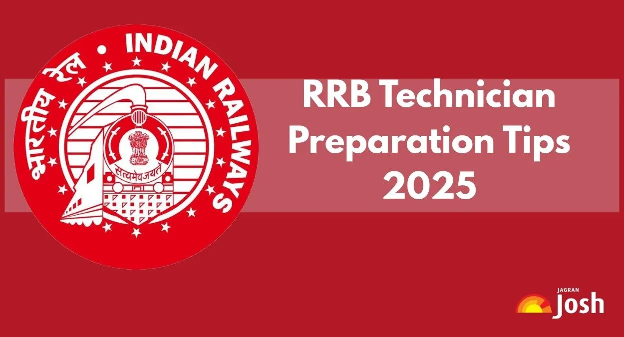 RRB Technician Preparation Tips 2025