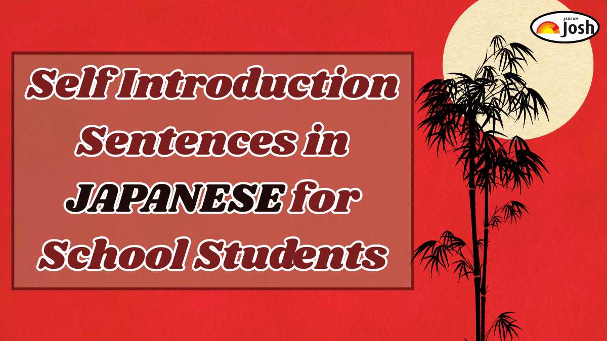 50+ Self Introduction Sentences in Japanese for School Students with English Meaning